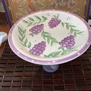 Ambria tall serving platter